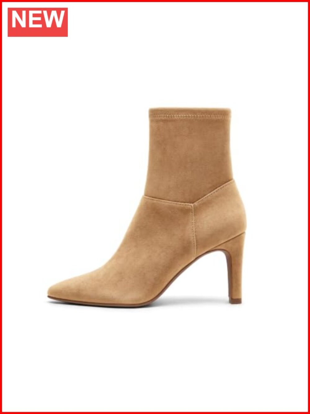 Coutgo Womens Ankle Boots Chunky High Heel Square Toe Zipper Dress Booties